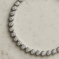 Signature silver tennis bracelet